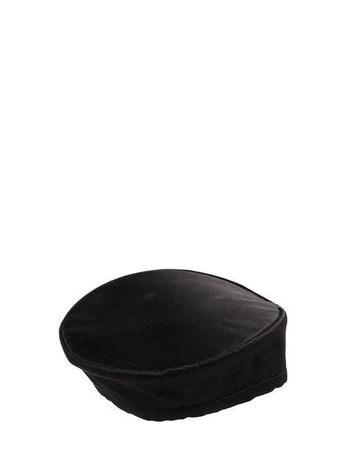 Satin Hat MAISON KRASNOVA | 10032SATINSILKWITHTIESBLACK